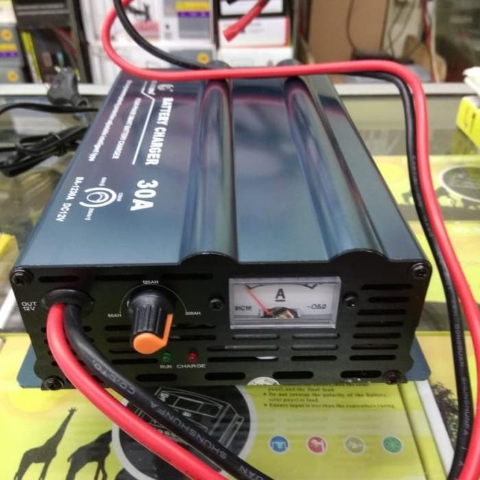 Jual Changer aki/accu 12v 30A Super, bs cas aki 200ah lebih cepat