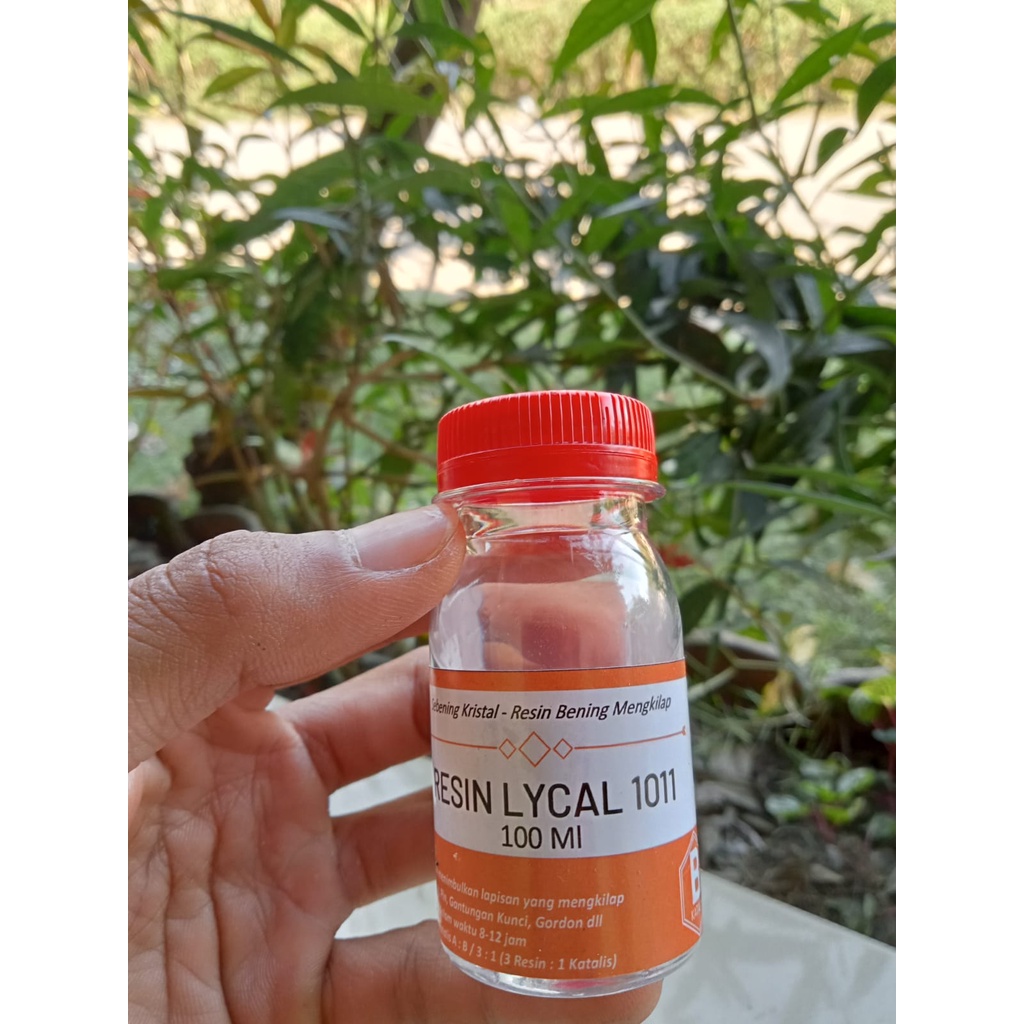 Jual Resin Bening Lycal 1011 Keras Bening UNTUK NAME TAG PIN MEDALI ...
