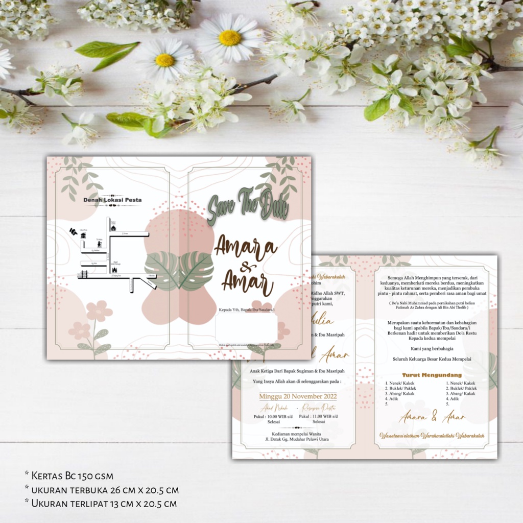 Jual UNDANGAN PERNIKAHAN UNDANGAN MURAH UNDANGAN SIMPLE | Shopee Indonesia