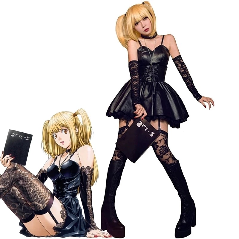 Jual Preorder Anime Death Note Misa Amane Cosplay Costumes Halloween