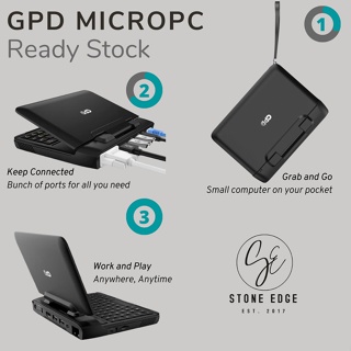 Cheap New GPD MicroPC Micro PC 8GB RAM 256GB SSD Hard Disk Pocket Laptop  Computer Notebook PC 6 Inch Windows 10 Pro System - AliExpress