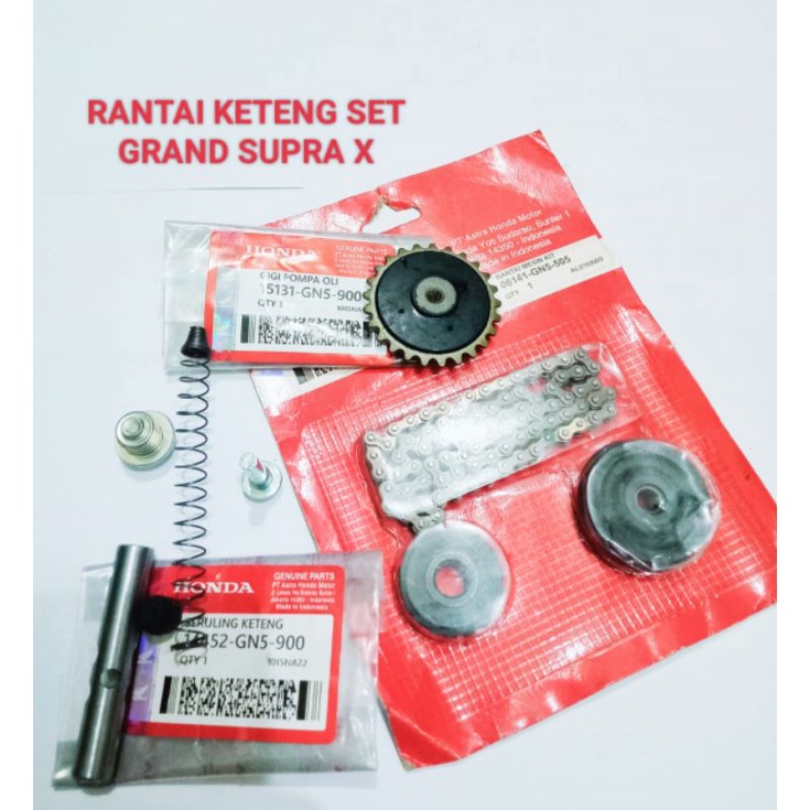 Jual Rantai Keteng Set Suling Keteng Gear Pompa Oli Grand Supra X