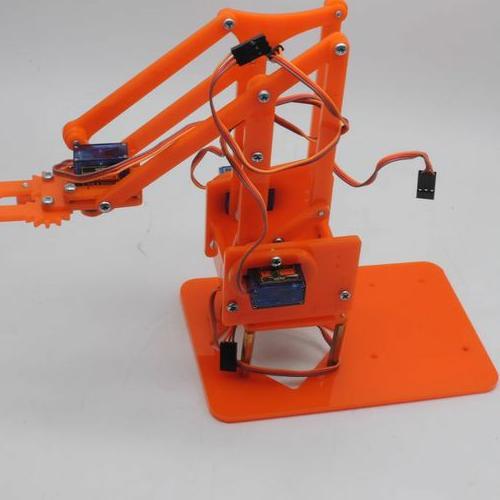 Jual Robot arm acrylic Diy arm acrylic kit rangka lengan for arduino 4 ...