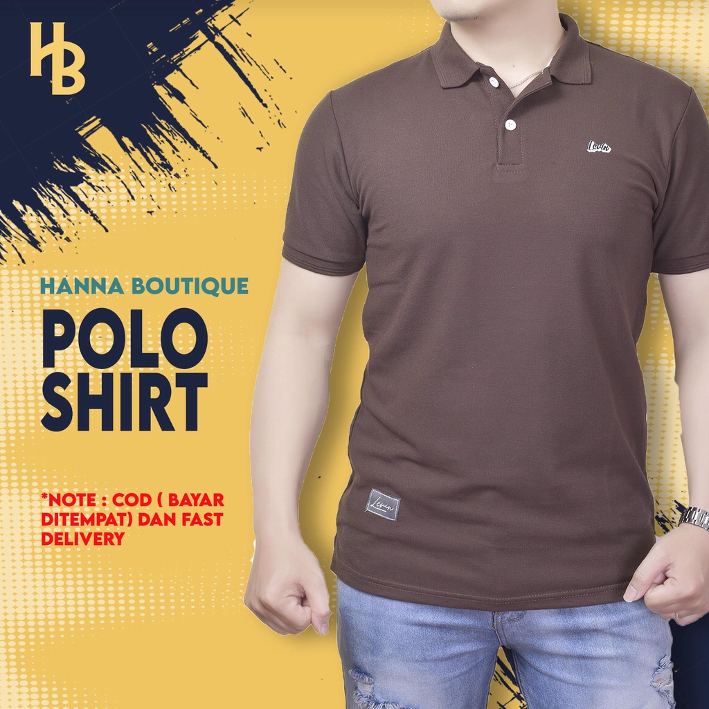 Jual Baju Kaos Polo Shirt Krah Kerah Berkerah Pria Men Dewasa Lengan