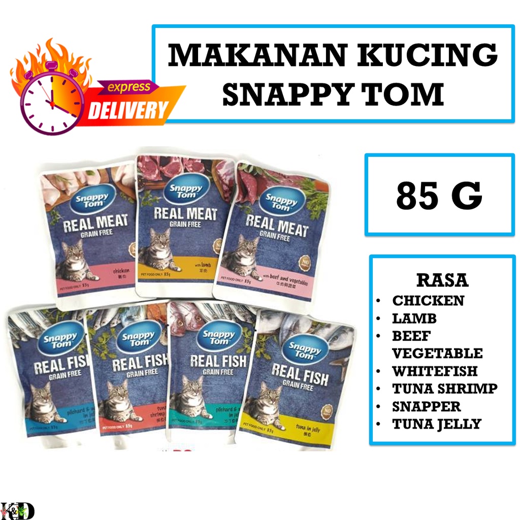 Jual SNAPPY TOM Pouch Kemasan 85 gr Snapy tom sachet | Shopee Indonesia