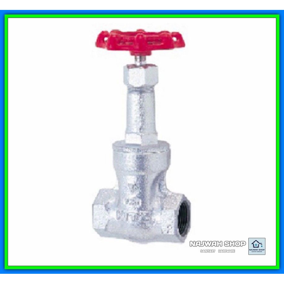 Jual Stop Kran Gate Valve Inch Kitz Non Rising Ductile Iron K Besi Ulet Original Murah