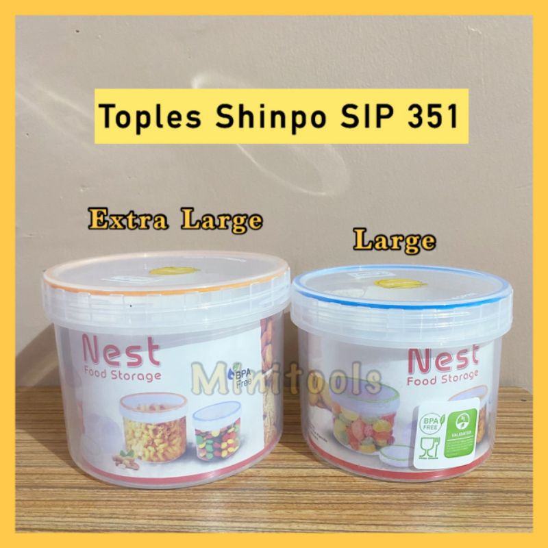 Jual Toples Shinpo Nest SIP 351 / Toples Makanan Kering dan Kue ...