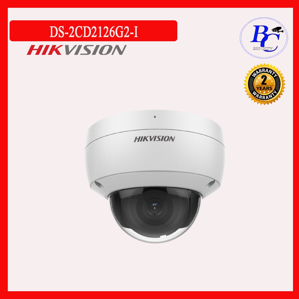 Jual KAMERA HIKVISION DS-2CD2126G2-I IP CAMERA POE CCTV INDOOR 2MP ...