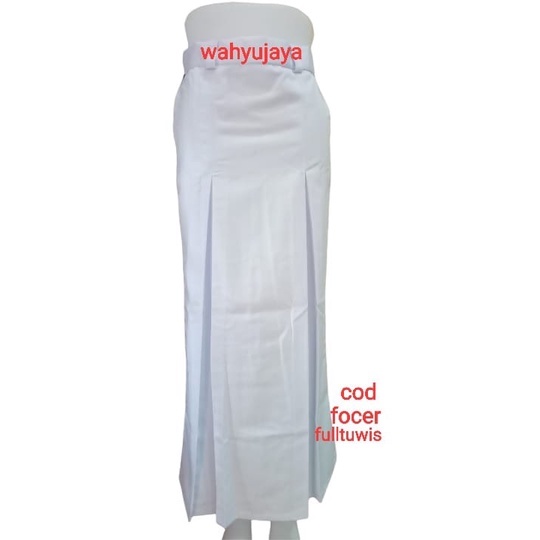 Jual Rok Rempel Panjang SMP, SMA, SMK Seragam Sekolah / Rok Formal ...