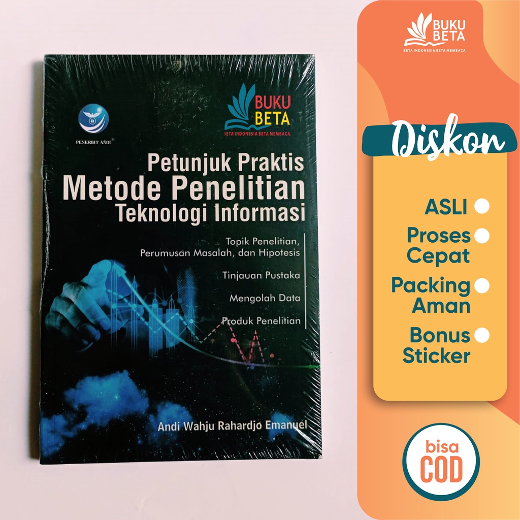 Jual Petunjuk Praktis Metode Penelitian Teknologi Informasi - Andi ...