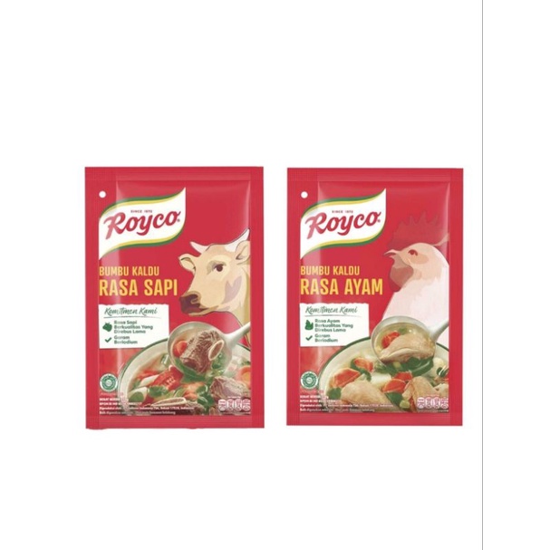 Jual ROYCO BUMBU PENYEDAP RASA KALDU SAPI / AYAM 230 GR | Shopee Indonesia