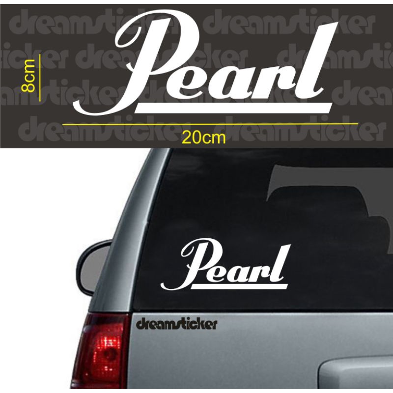 Jual Sticker Stiker Pearl Drum Logo | Shopee Indonesia