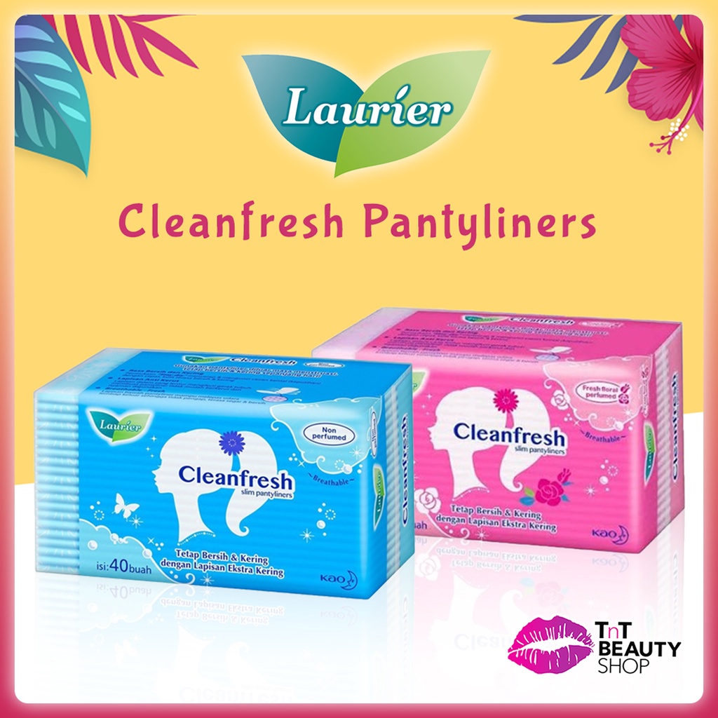 Jual Laurier Pantyliner Cleanfresh Laurier Pantyliner Shopee Indonesia