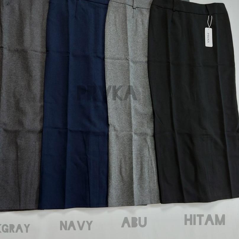 Jual Rok Kerja Wanita / Kantoran . Model SPAN / BELAH REMPLE ( UKURAN S ...