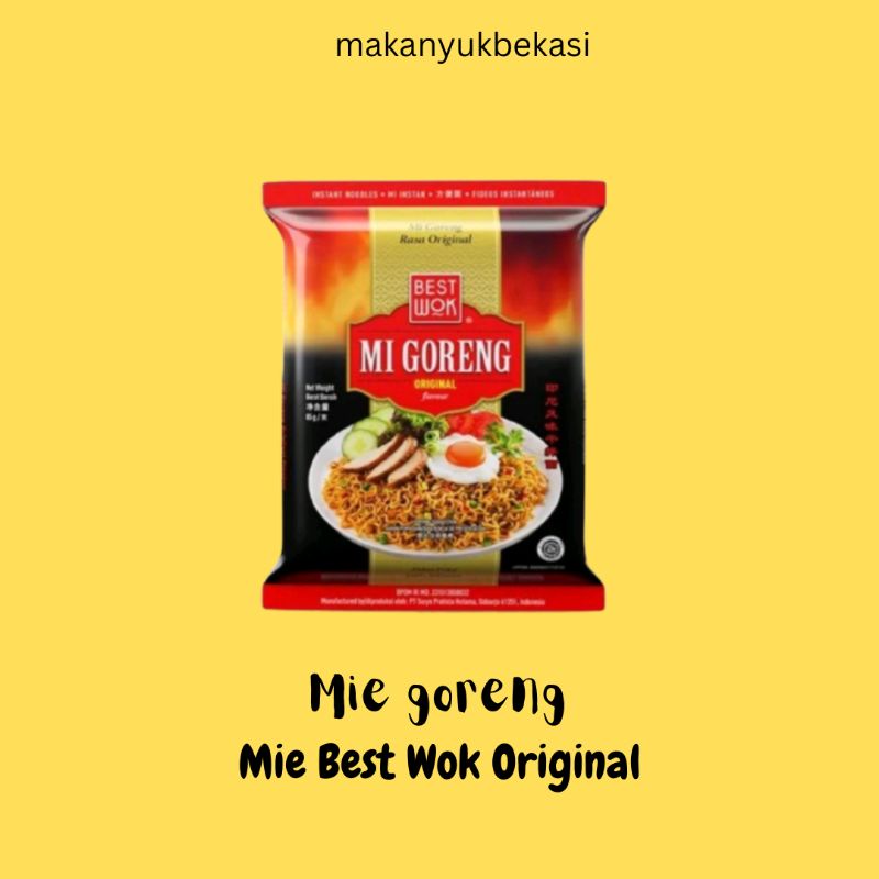 Jual Mie Best Wok Original Mie Goreng Shopee Indonesia