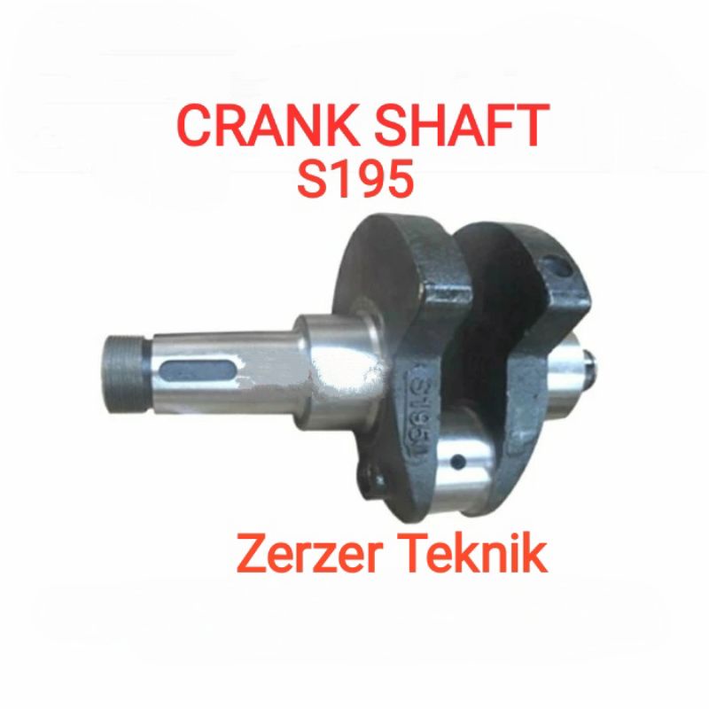 Jual CRANK SHAFT S195 / AS KRUK S195 DIESEL | Shopee Indonesia