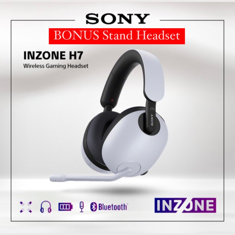 Jual SONY INZONE H7 Wireless Gaming Headset Bluetooth Discord Certified ...
