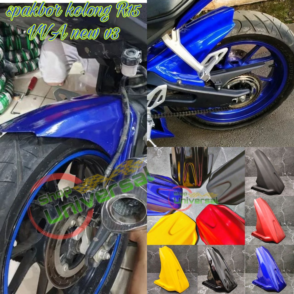 Jual Spakbor Kolong R15 V3 VVA V4 Hugger R15 Hugger Arm Spakbor Kolong ...