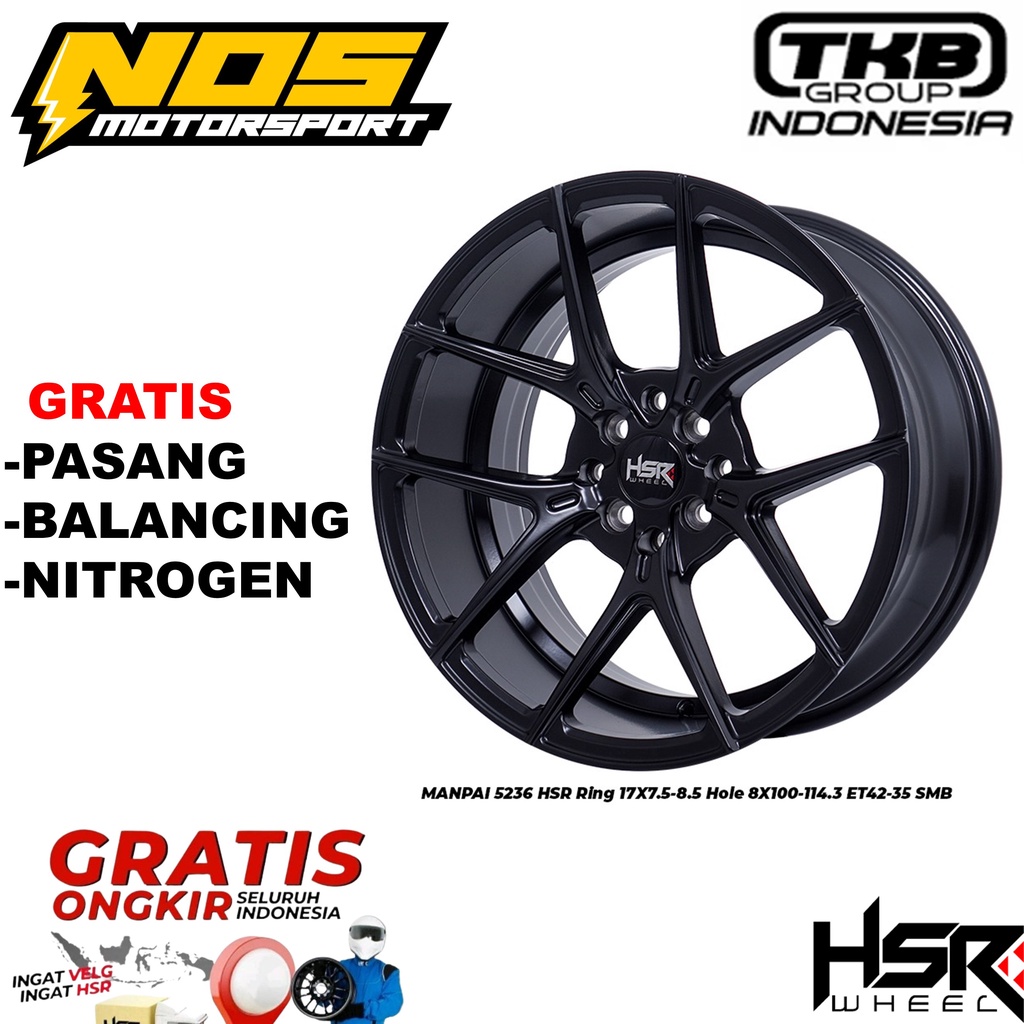 Jual Velg Racing Rig Pcd X Velek Mobil Hsr Wheel Terbaru Shopee Indonesia