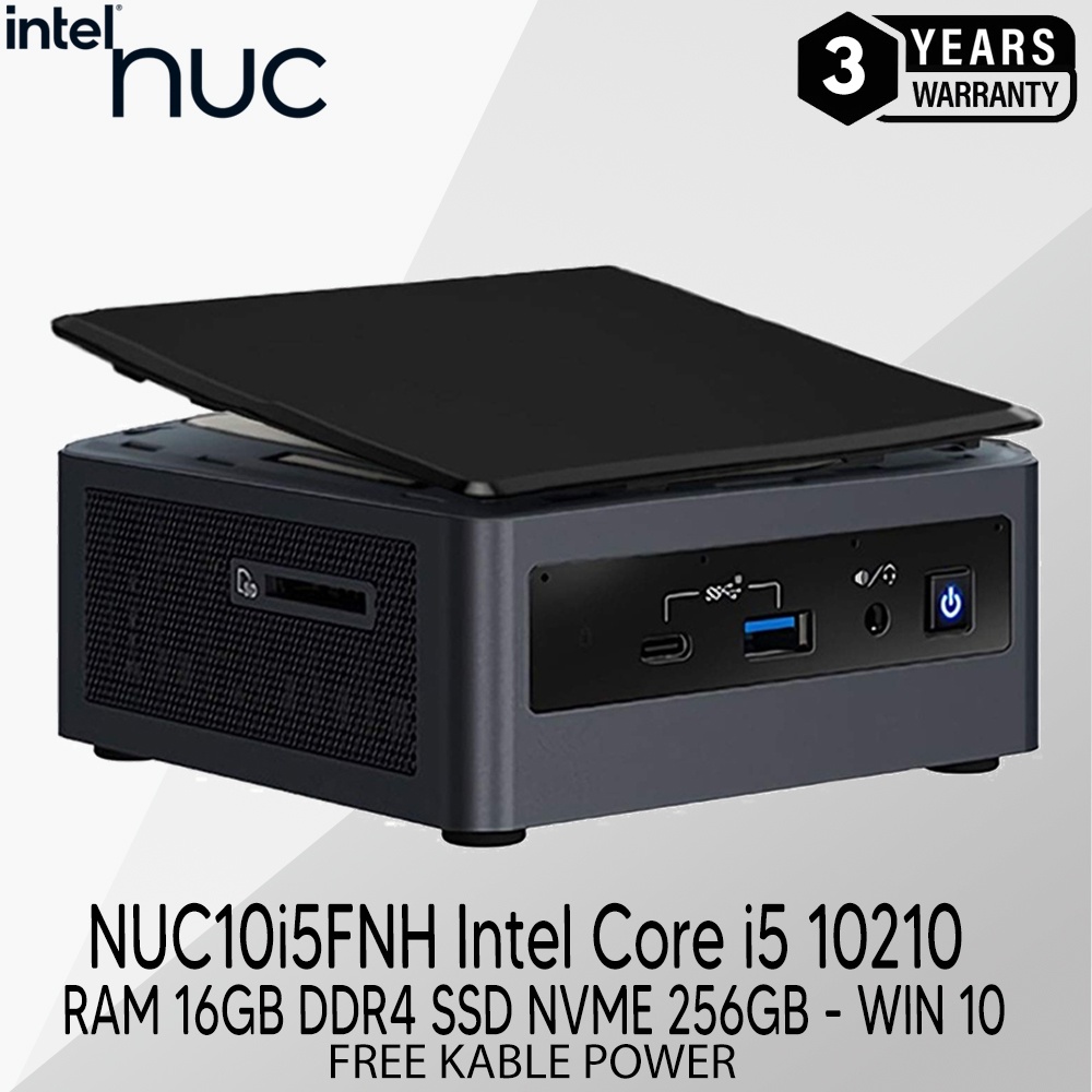 Jual Mini PC Intel NUC10i5FNH Core i5 10210 RAM 16GB SSD 256GB Win 10 ...
