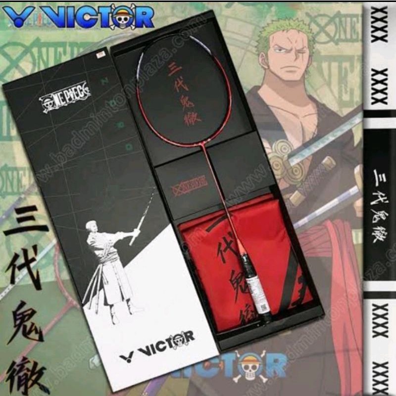 Jual RAKET VICTOR X ONE PIECE ZORO DRIVE X SANDAI KITETSU LIMITED ...