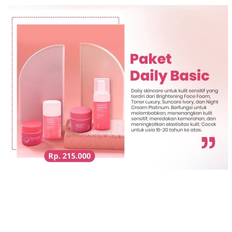 Jual PAKET DAILY BASIC | Shopee Indonesia