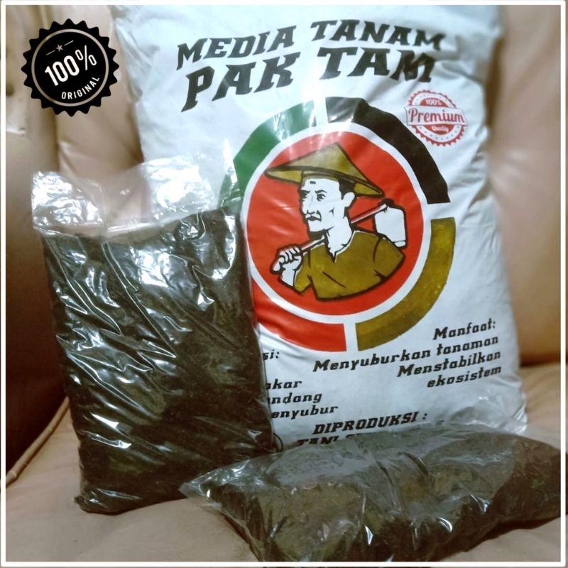 Jual ( BISA COD ) Media Tanam Kemasan 500'g - 1'kg Untuk Tanaman Hias ...