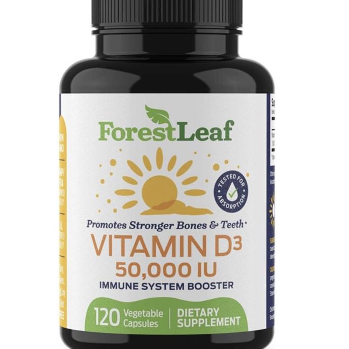 Jual forest leaf vitamin d3 50000 iu Shopee Indonesia