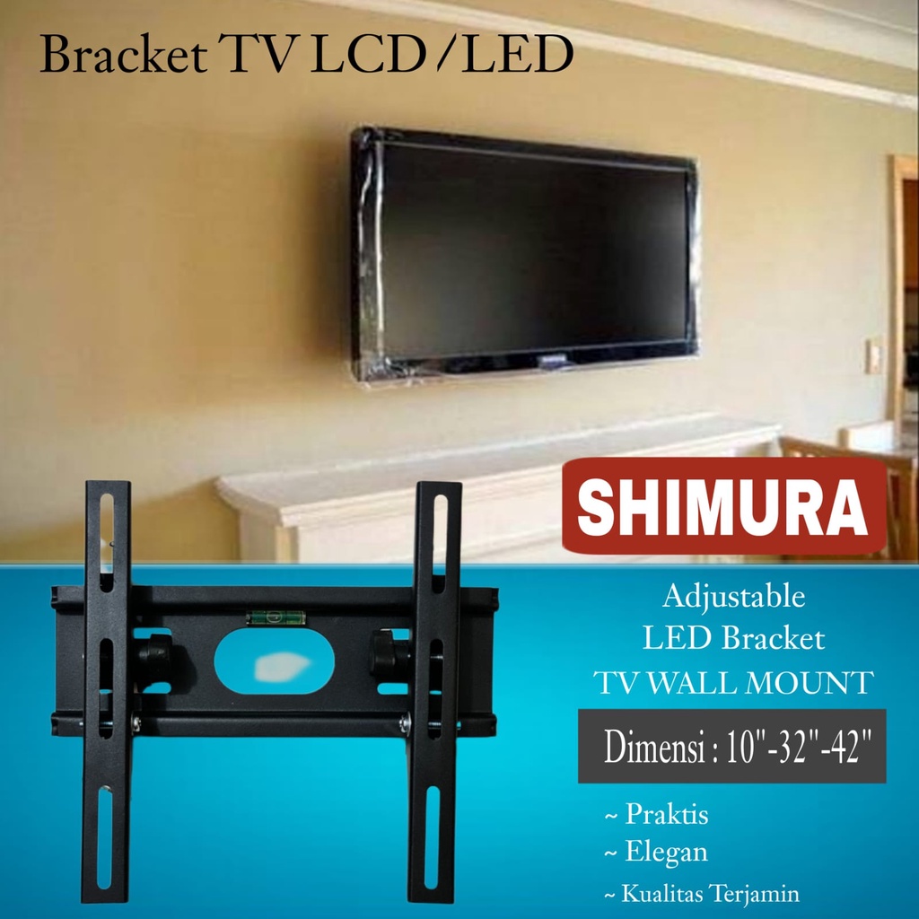 Jual Bracket TV LED/LCD 10 32 42" Breket TV / Braket TV 10 inch
