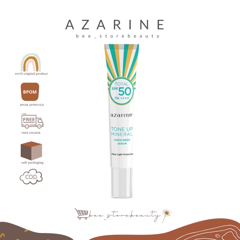 Jual AZARINE Hydrasoothe Sunscreen Gel SPF 45 PA ++++ | Azarine ...