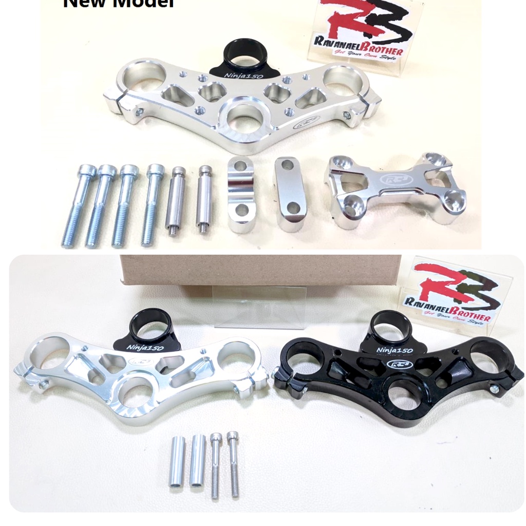 Jual Segitiga Atas Triple Clamp Rc Ninja N N R Ss Rr Kr Krr Shopee Indonesia