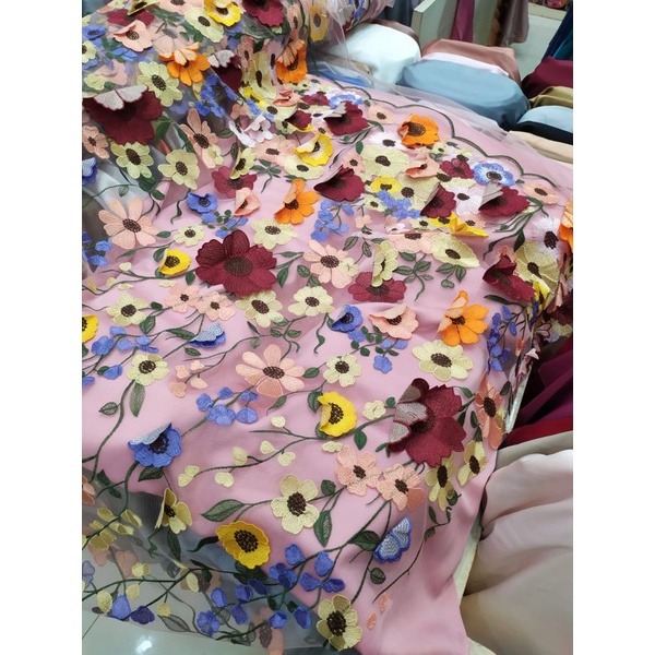 Jual [KT] Tile Valentino Garden Bunga 2 (Harga per 0,5m) | Shopee Indonesia