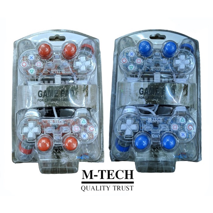 Jual JOYSTICK DOUBLE TRANSPARANS M-TECH | STICK GAME COMPUTER | Shopee ...