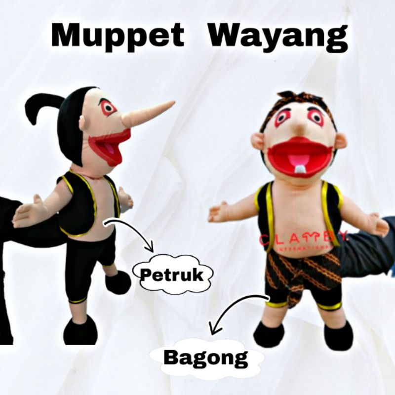 Jual BONEKA MUPPET WAYANG BAGONG dan PETRUK | MAINAN MEDIA EDUKASI ...