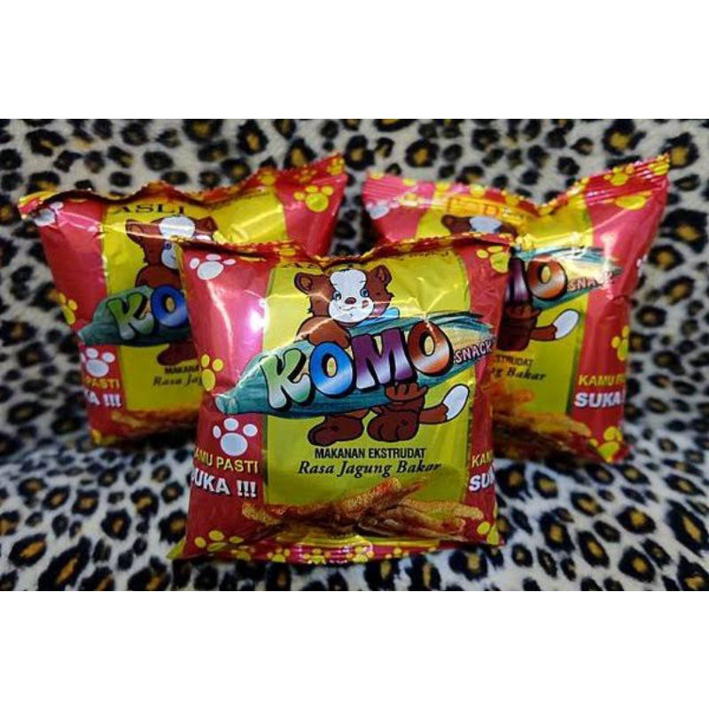 Jual Ciki Komo Rasa Jagung Bakar (1 renceng isi 10pack) | Shopee Indonesia