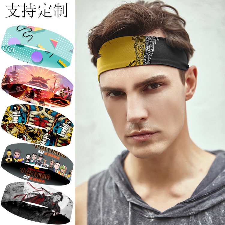 Jual Headband Sport Ikat Kepala Bando Olahraga Pria Wanita Motif Sport Headband For Men And 