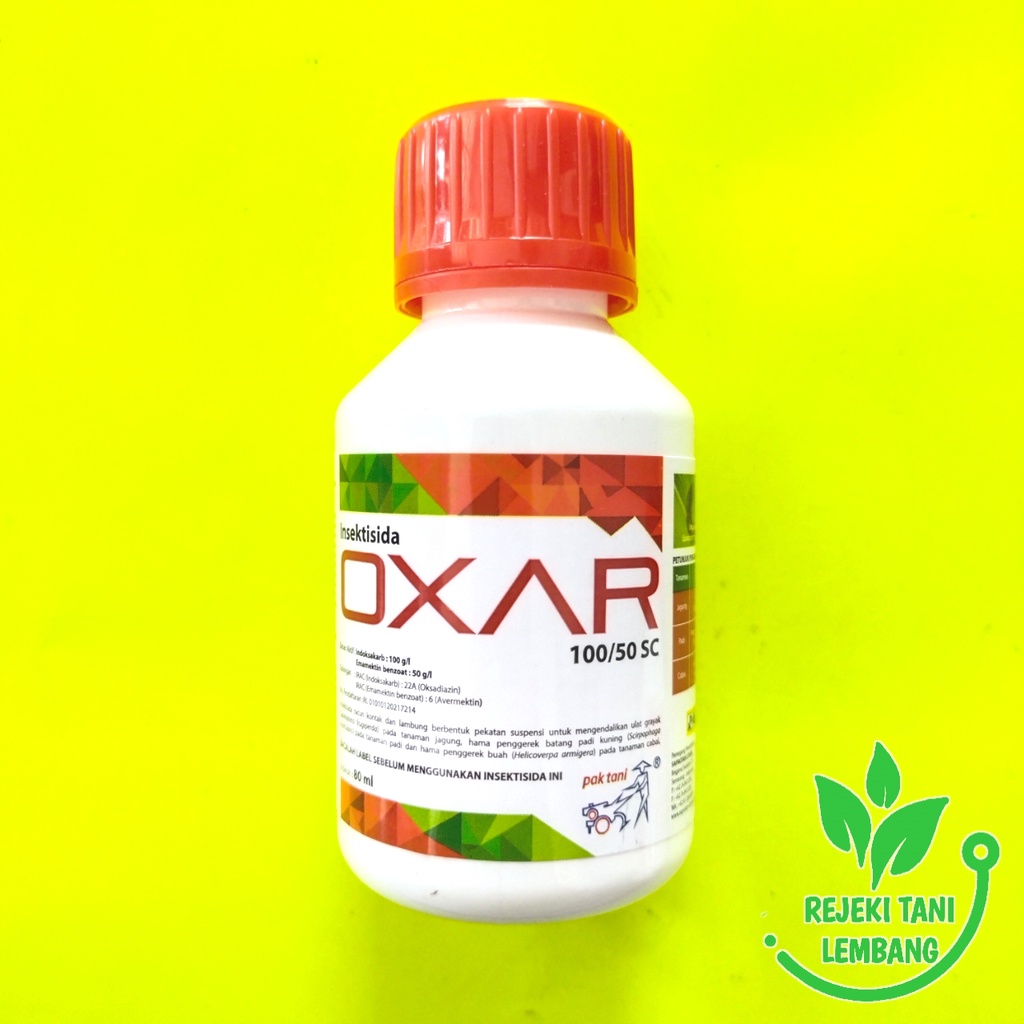 Jual INSEKTISIDA OXAR 100/50 SC ISI 80 ML PENGENDALI HAMA ULAT GRAYAK ...