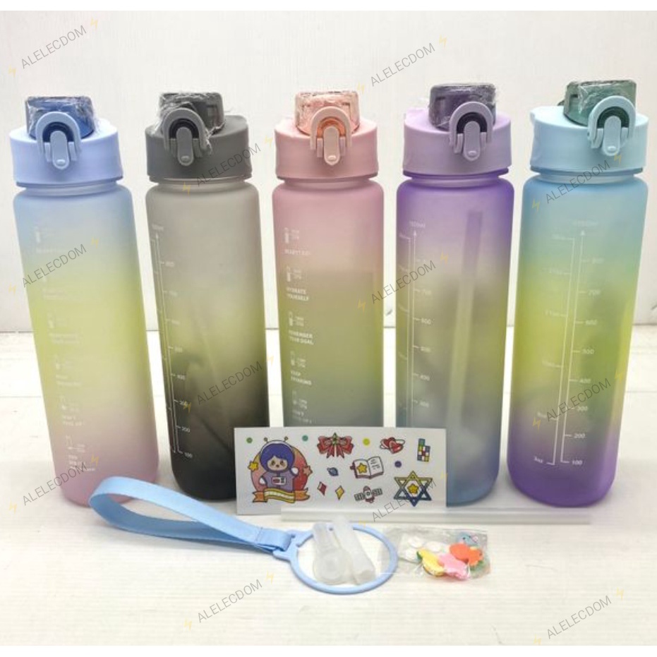 Jual Botol Minum Gradasi 1 Liter Viral | Shopee Indonesia