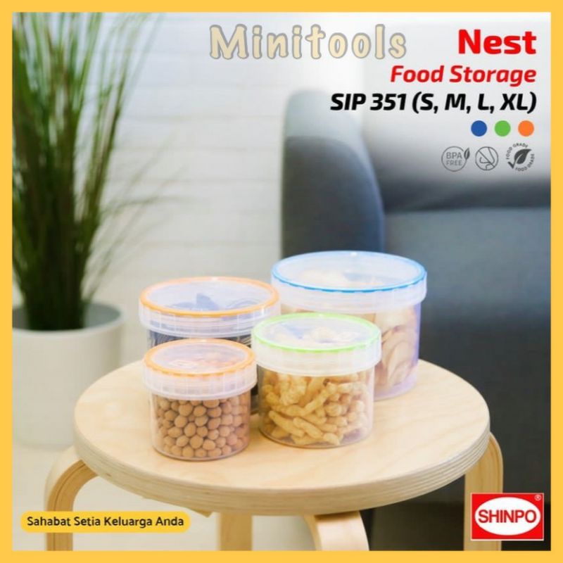 Jual Toples Shinpo Nest SIP 351 / Toples Makanan Kering dan Kue ...