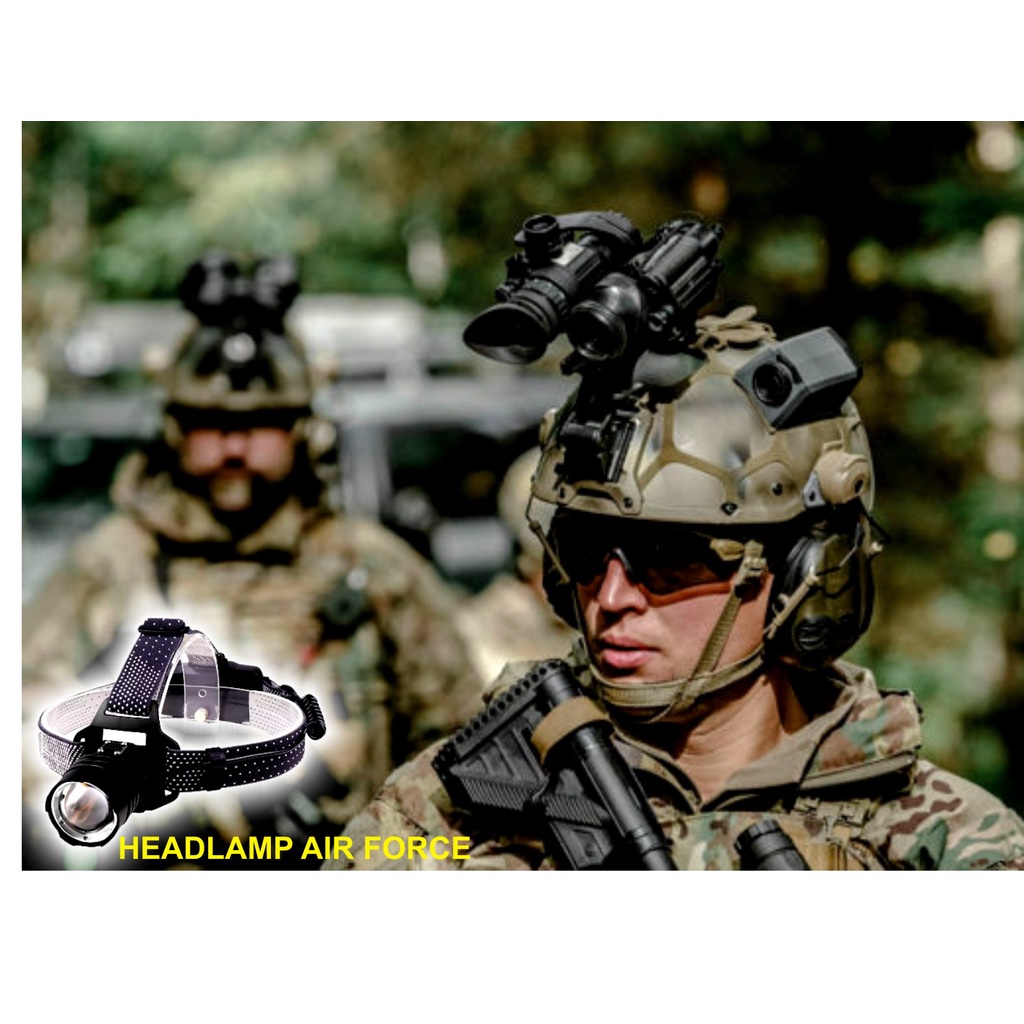 Jual HEADLAMP AIR FORCE C160 | Shopee Indonesia