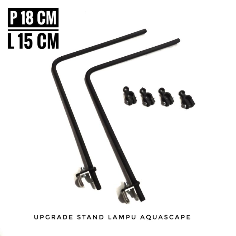 Jual Stand Tiang Lampu Aquascape Aquarium Bahan Besi Padat Shopee