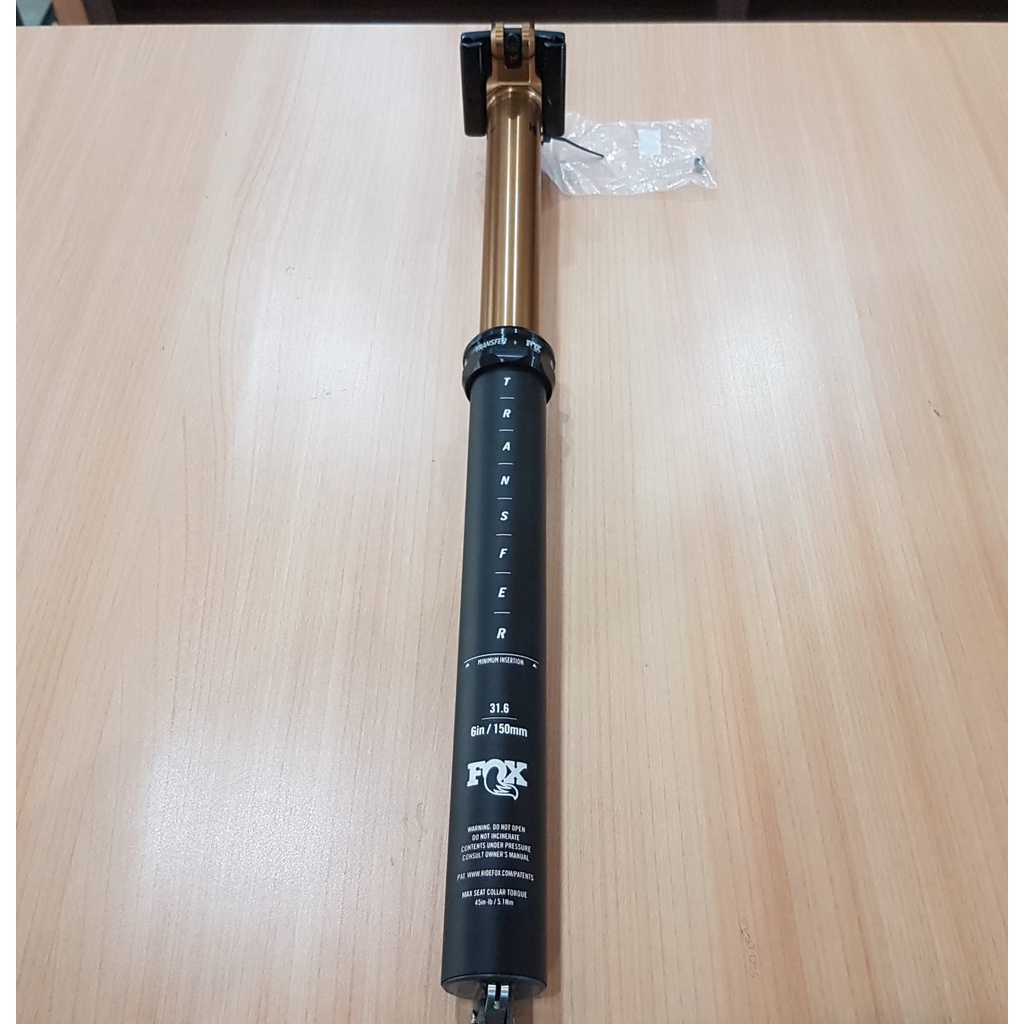 Jual FOX TRANSFER 2021 31.6 X 150MM INTERNAL KASHIMA FACTORY DROPPER ...