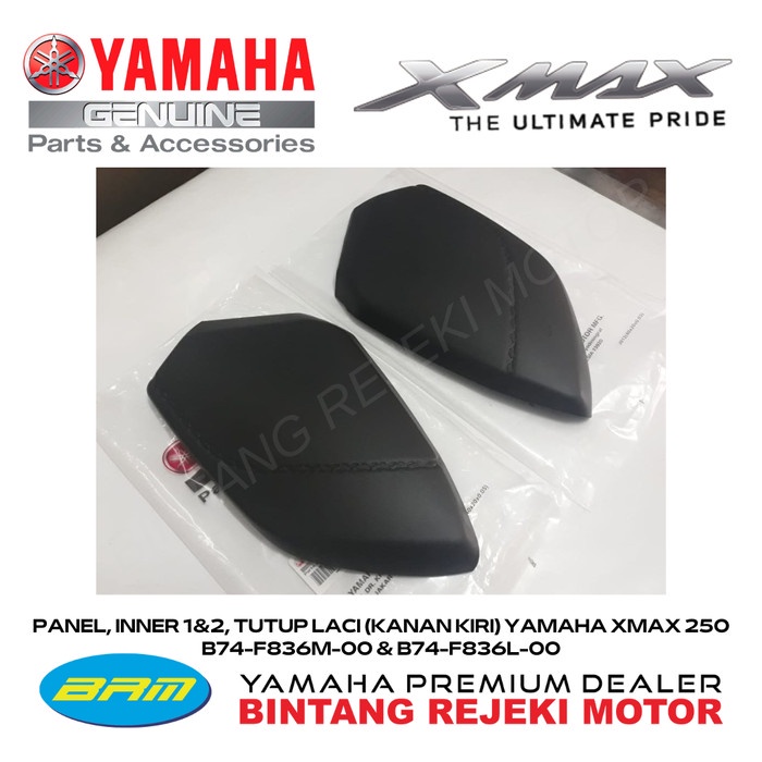 Jual PANEL, INNER 1&2, TUTUP LACI (KANAN KIRI) YAMAHA XMAX Jual PANEL, INNER 1&2, TUTUP LACI (KANAN KIRI) YAMAHA XMAX