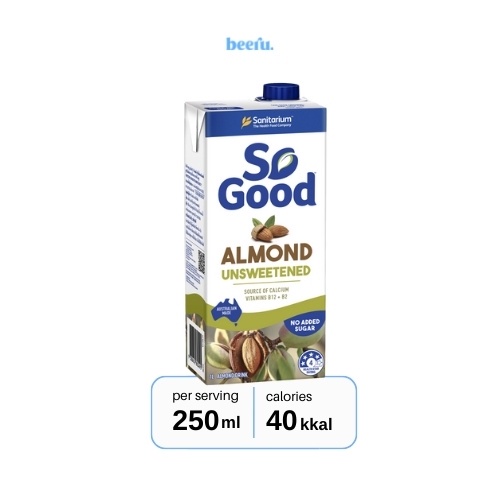 Jual Sanitarium So Good Almond Milk Unsweetened 1000mL Shopee Indonesia