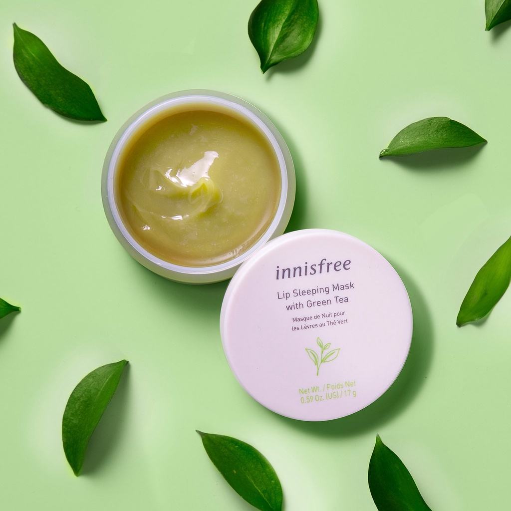 Jual INNISFREE Lip Sleeping Mask With Green Tea 17g | Shopee Indonesia