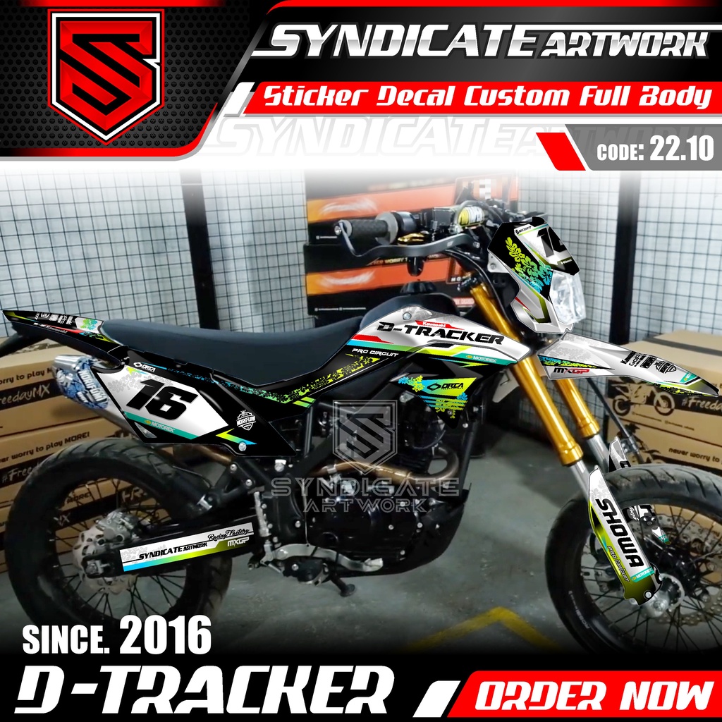 Jual Decal Stiker Motor Kawasaki KLX Dtracker 150 SE Full Body ...