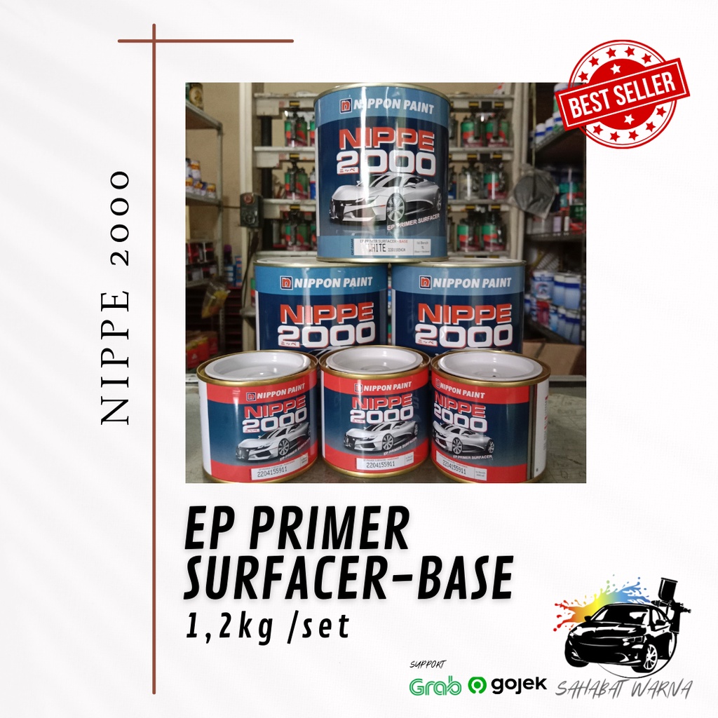 Jual Nippe Ep Primer Base L Set Epoxy Cat Dasar Shopee