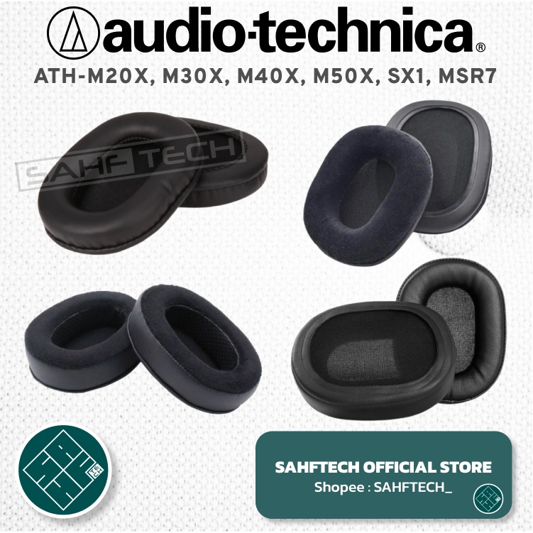 Jual Bantalan Busa Audio Technica ATHM20X / M30X / M40X / M50X / M50S / ATHSX1 / MSR7 Earpad