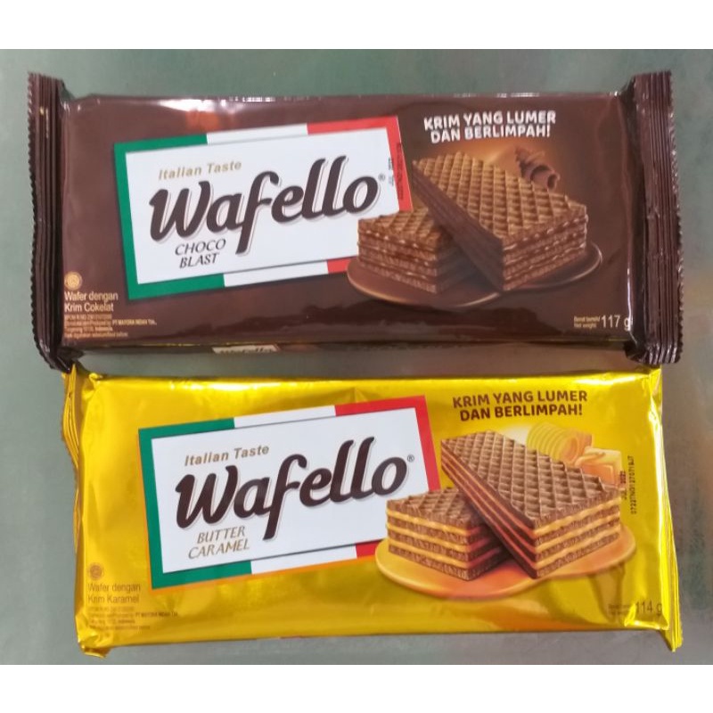 Jual KZ - wafer wafello choco blast & butter caramel 114g & 117g ...