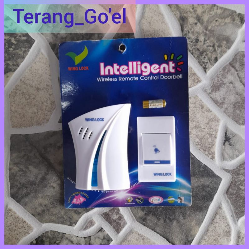 Jual WING LOCK DOOR BELL / BEL RUMAH SINGLE SWITCH Shopee Indonesia